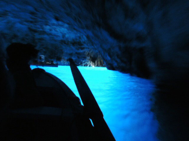 青の洞窟　イタリア